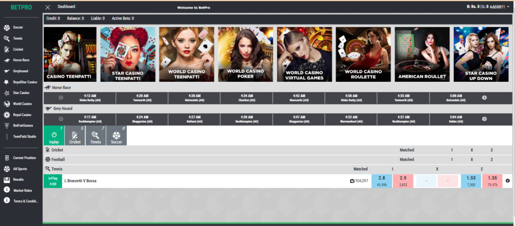 betpro Accounts in pakistan